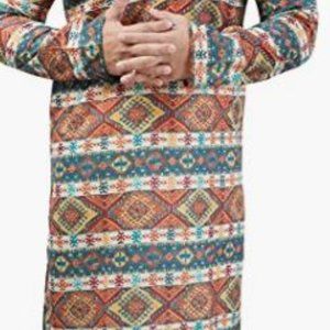 Men's Kurta Pajama Set Indian Party Wear Traditional Dress Ethnic Churidhar